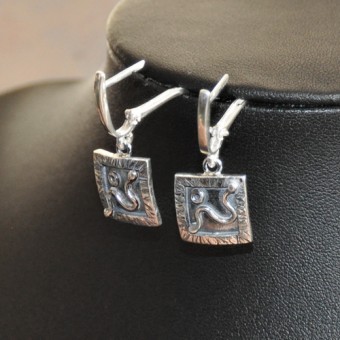 СРЕБЪРНИ ОБЕЦИ – КВАДРАТНА ФОРМА